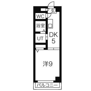 トレル朝倉の間取り