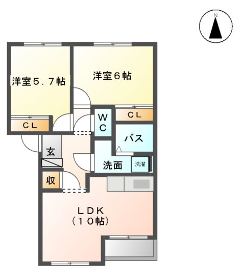 モア・シャルマンの間取り