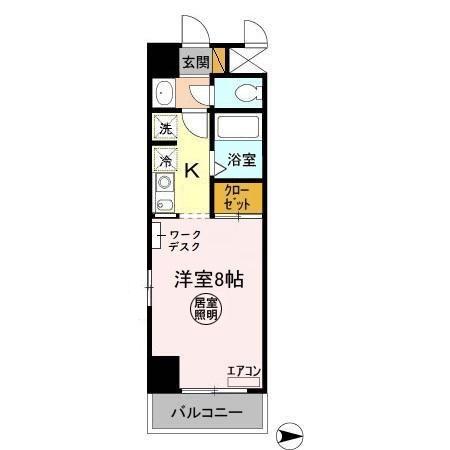 高野山第一ビルの間取り