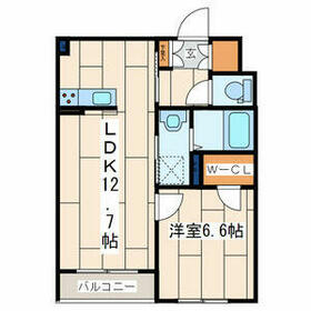 MAISON ARMOISE(メゾンアルモアーズ)の間取り