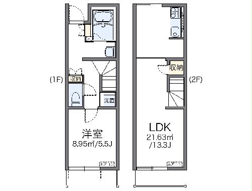 レオネクストコンカドールの間取り