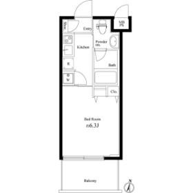 ラスパシオ三軒茶屋の間取り