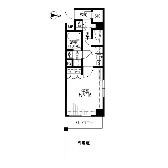 プレール・ドゥーク東陽町の間取り