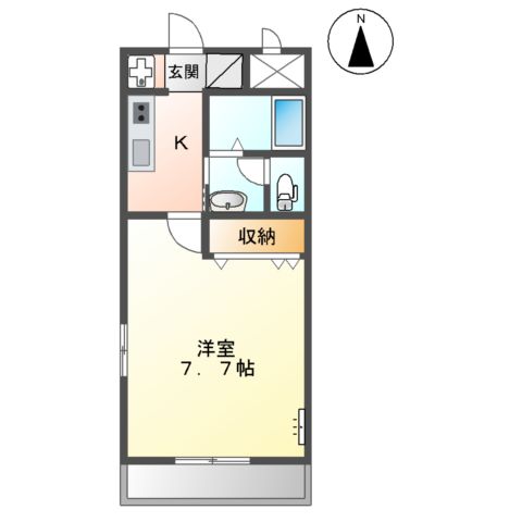 パームヒルズの間取り