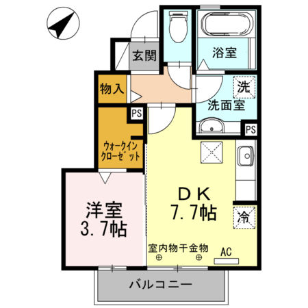 コンフォートの間取り