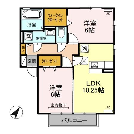 エクセル Eの間取り