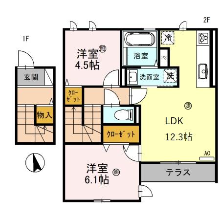 2/5 間取