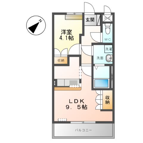 フォレストヴィラの間取り