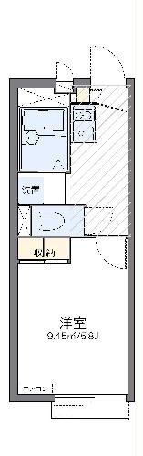 レオパレスヴィフの間取り