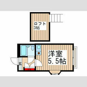 ルーテシア高砂Aの間取り