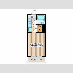 ハイツアベニュー本棟の間取り