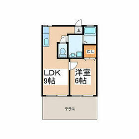 西脇ハイムの間取り