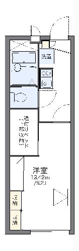 レオパレスマ シェリーの間取り