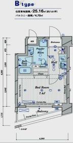 メインステージ中目黒の間取り