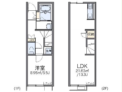 レオネクスト葉山Cの間取り