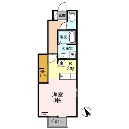 シーゲート八王子の間取り