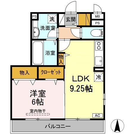 グリーンビレッジの間取り