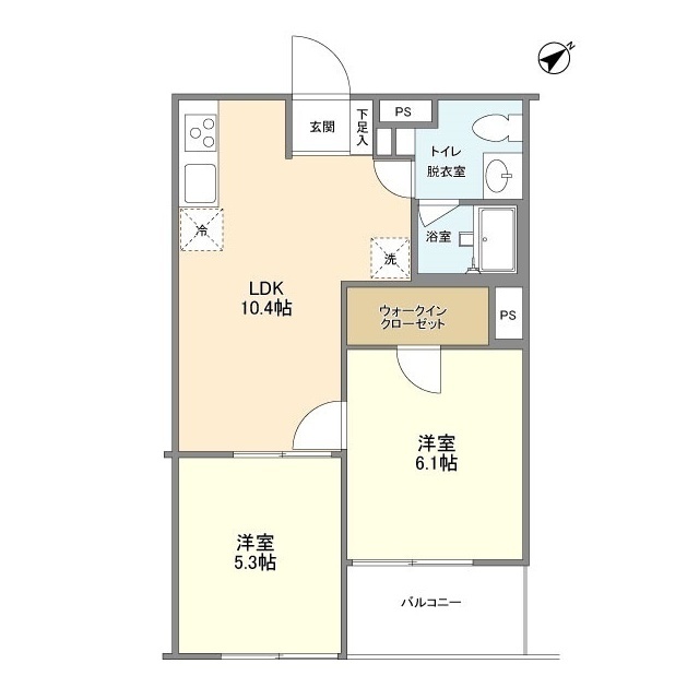 シメントピアの間取り