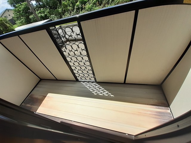 11/19 バルコニー