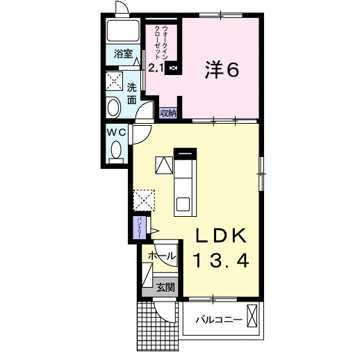 サニー シノーレの間取り