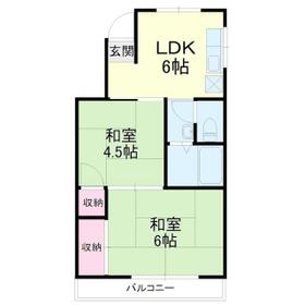 木下コーポの間取り