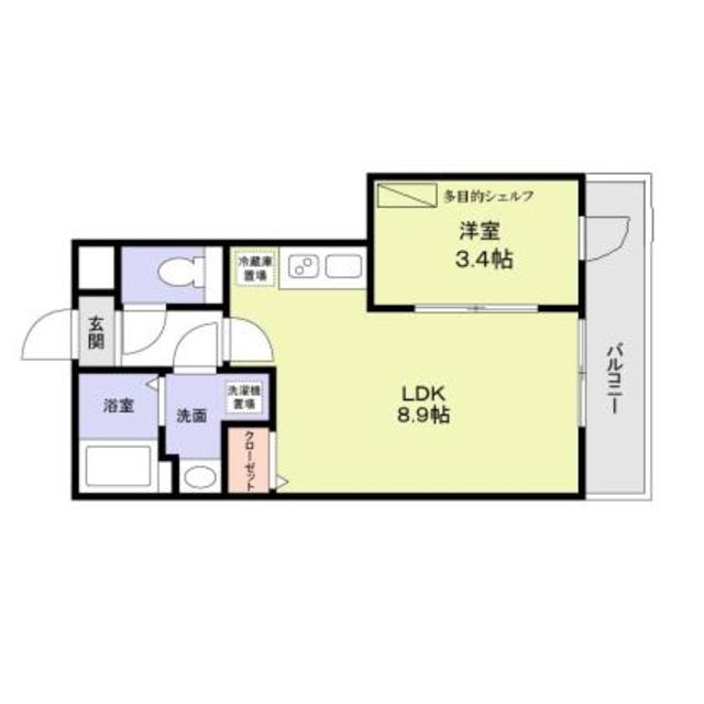 フェリックス柏の間取り