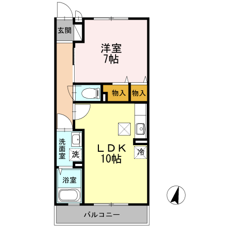 コートドール港南台の間取り