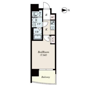 セレニテ三国プリエの間取り