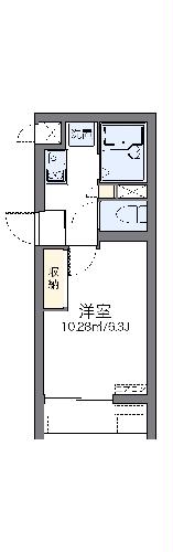 レオパレスヒルサイド松尾Ⅱの間取り