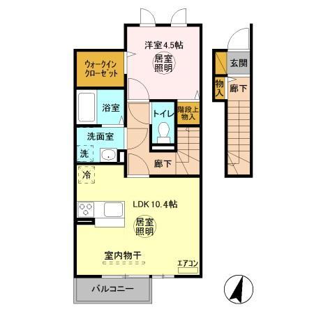 グランメールの間取り