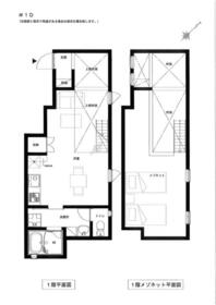 セント・アイヴス渋谷 ADなし 物件確認はITANJI BBの間取り