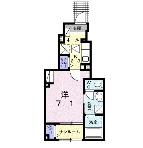 ヴァイスハイトの間取り
