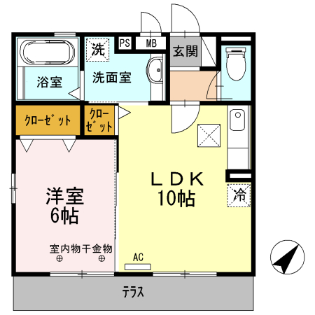 モンテセーイの間取り