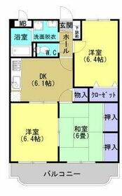 エトワール弐番街　弐号館の間取り