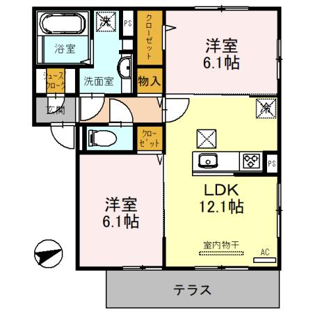 レジェーロの間取り