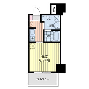 ルネ日本橋アネーロの間取り