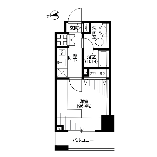 プレール・ドゥーク東京EAST Ⅳ RiverSideの間取り