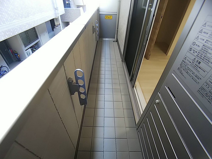 12/24 バルコニー