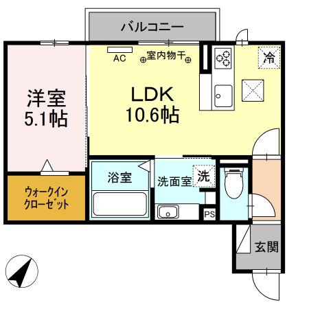 クレシェンテの間取り