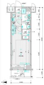 メインステージ蒲田Ⅶアイディアルの間取り