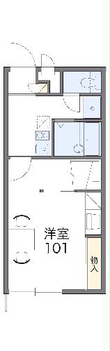 レオパレス瑞翔の間取り