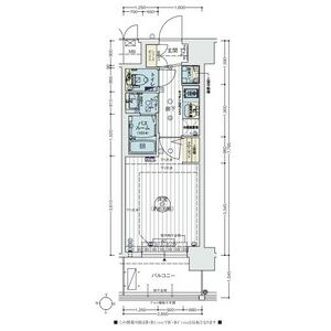 エステムコート新大阪ⅩⅣアイシーの間取り