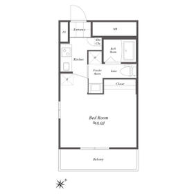 ブルーノコート蒲田の間取り