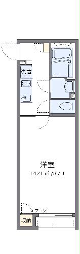 クレイノプレッツェモロの間取り