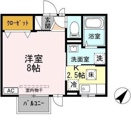 セジュール ヨコハマの間取り