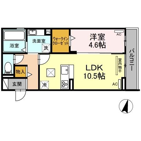 CasaWest の間取り