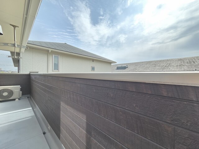 12/20 バルコニー