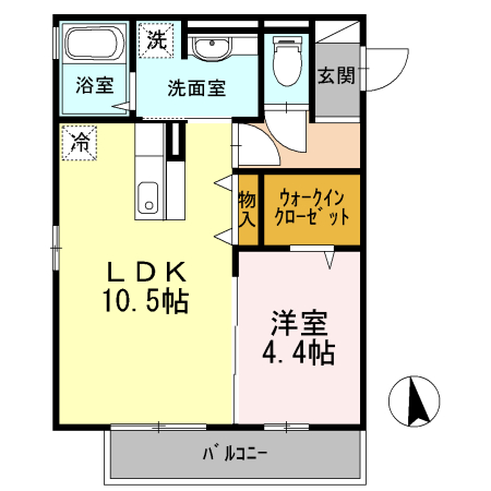 フォールズマリュードの間取り