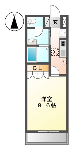 レジデンス小金井の間取り