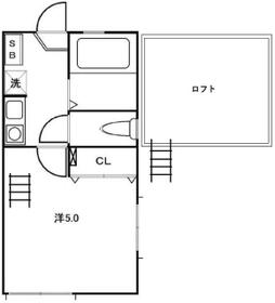 G・Aタウン県立大学Ⅱの間取り